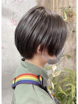 マノハル(MANOHARU)&nbsp;ブリーチ一回ダークグレージュカラー