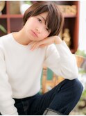 斜めバング前下がり小顔マッシュルームヘアc5大宮20代30代40代