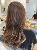 ナチュラルハイライトで立体感アップ