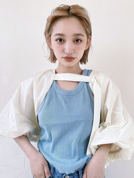 ルーク(LUKE) かきあげミニボブ