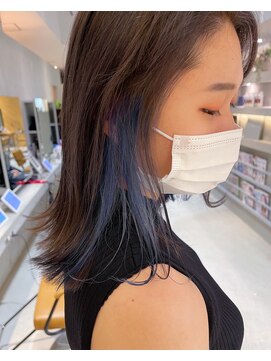 キジ(KIJI) ★サファイアブルー×イヤリングカラー★