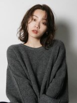 キース ヘアアンドメイク 恵比寿(kith. hair&make)&nbsp;ミディアム くびれヘア 韓国ヘア  レイヤーヘア 顔まわりカット