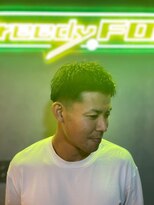 グリーディーフォックス 三軒茶屋(GreedyFOX)&nbsp;波巻き/マッシュパーマ/ウルフ/ハイライト<理容室>三軒茶屋