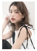 《透明感◎》 アッシュベージュカラー