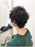 無造作パーマ