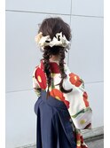 卒業式ヘア