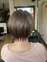 フラクト(FLact)&nbsp;ショート_ハンサムショート_アッシュカラー