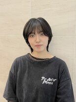 シェノン バイ アランスミシー 表参道(CHAINON by Alan smithee) txtボムギュ風中性ウルフカット