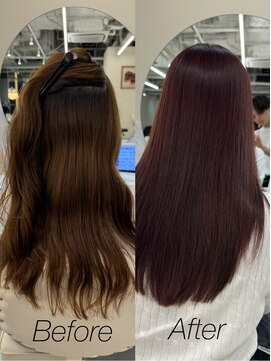 シェノン 心斎橋(CHAINON) チョコレートブラウン/髪質改善カラー/酸性縮毛矯正