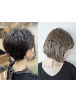 絶妙なブレンドでどこから見ても美しい、《グレイカラー大人ハイライト》が人気！[髪質改善/ハイライト]