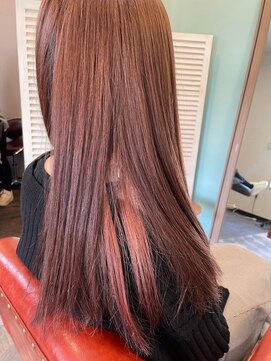 ルーツ(Roots) ピンクインナーカラー