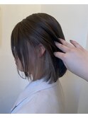 イヤリングカラー×ミルクティーベージュ