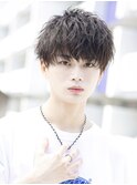 【シャープパーマ×ショートマッシュ】メンズモテ髪