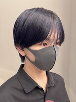 エルマーク 茨木(L-MARK) シースルーマッシュナチュラルマッシュメンズ韓国ツーブロック