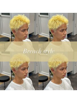 ルーストデラックス 京都河原町三条(ROOST dx) ハイトーン×スパイキーショート