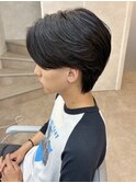 スペインカール/スパイキーショート/ブルーブラック/津田沼