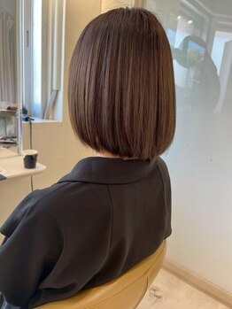 エルト 大通店(ERHT)の写真/【大通】オシャレに白髪を染めたい人、カラーをまだ楽しみたい人必見!艶感のある美しい仕上がりに◎