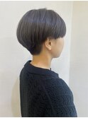 【morio成増/一戸】刈り上げショート女子グレージュハイライト