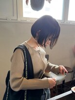 ジル ヘアデザイン ナンバ(JILL Hair Design NAMBA)&nbsp;ボブ/ショートボブ/大人ボブ／艶カラー