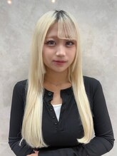 垢抜けたい人必見！ベージュブリーチとメンズカットが大人気！ 中村優衣