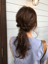 アズグロウヘアー(AS GROW HAIR)&nbsp;カジュアルアレンジ☆No2【東区/帯山/長嶺/髪質改善/縮毛矯正】