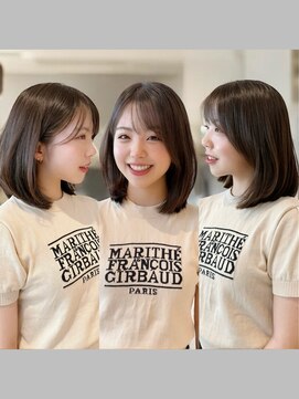 アマトウキョウ 表参道(AMA TOKYO) 韓国ボブ20代30代40代大人ミディアムレヤー髪質改善【表参道】