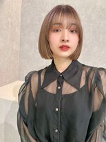 アッシュ 茗荷谷店(Ash)&nbsp;艶感あふれる上品コンパクトミニボブ