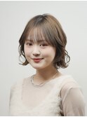 ゆるふわ大人ボブ