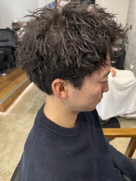 アイフィ(iFY) 【iFY大久保】スパイキーショート×ツイストパーマ