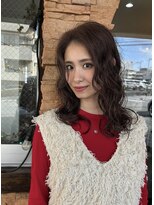 グランジュテ(grandjute) ブリーチ★ダブルカラー★髪質改善★ヘッドスパ★セミロング