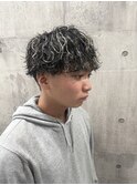 メッシュ×波巻きスパイラル