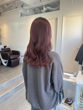 ロカ 表参道(loka) ワインレッド[表参道/ブリーチ/ハイライト]Mai