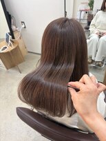 ニュイ 木更津(nuit)&nbsp;着物ヘア/大人ガーリー/ダークアッシュ/似合わせカット/木更津