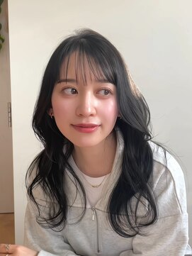 ザックジングウ 表参道(ZACC JINGU) 暗髪グレージュ／ふんわりレイヤー