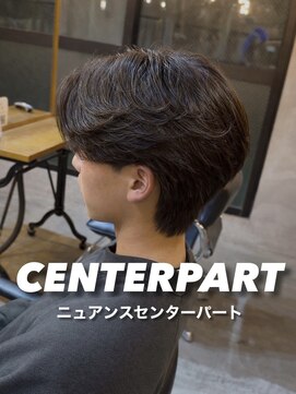 オーバー 町田店(OVER) ニュアンスパーマ×センターパート