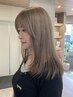 【似合わせヘア】前髪+顔周りカット+カラー