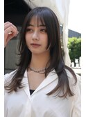♪姫カットハイレイヤーウルフロングミディアムハッシュカット