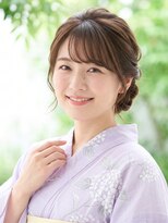 と和 巣鴨 【浴衣ヘア】崩れない上品な編み上げシニヨンアップ