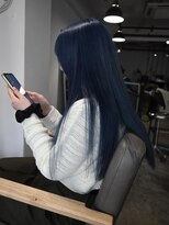 フィエル(fielu) 青髪×サラサラストレート【担当:コンドウリク】