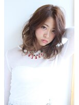スピン ヘアー 烏丸店(Spin hair) ラフ*ウェーブミディ♪
