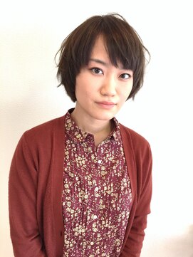 ヘアー キュート(hair CUtE) アンニュイな雰囲気が漂うマッシュショート！