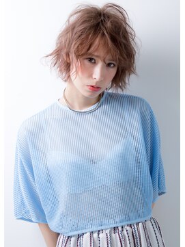 オーガスト ヘア ネイル(AUGUST hair nail) ニュアンスパーマで決める☆/3Dカラー