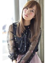 ナナナ パレナ 宝塚店(nanana parena) 大人可愛い艶髪ベージュストレート【nanana parena】