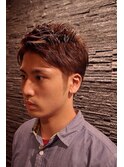 ヤング七三爽やかヘア<理容室>【目黒】