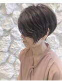 ショート#小顔#大人かわいい#イメチェン#アッシュ