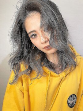 シエル エマージュ 松戸(CIEL Emerge) 外国人風ハイライト× グレージュ