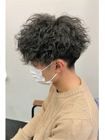 スナッグルサロン(SNUGGLE SALON)&nbsp;ツイストスパイラルパーマ×黒髪マッシュ/ランダムパーマ