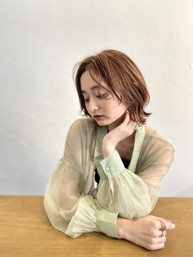 コハクビューティ(COHAKU beauty) 【マッシュウルフ】【前髪なし】【ウェーブ】【イメチェン】