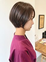 アテナ 六本松店(ATENA) ボブ風ショート　30代ショート丸み　ATENA六本松　川本