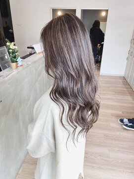 チェレ オレ 新金岡店(Chere ore) モノトーングレージュ×ハイライト×パールグレージュ